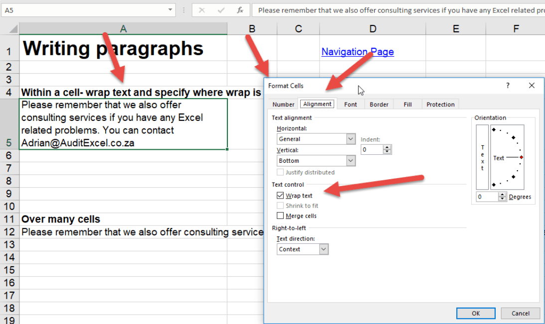 how-to-write-paragraphs-in-excel-earn-and-excel