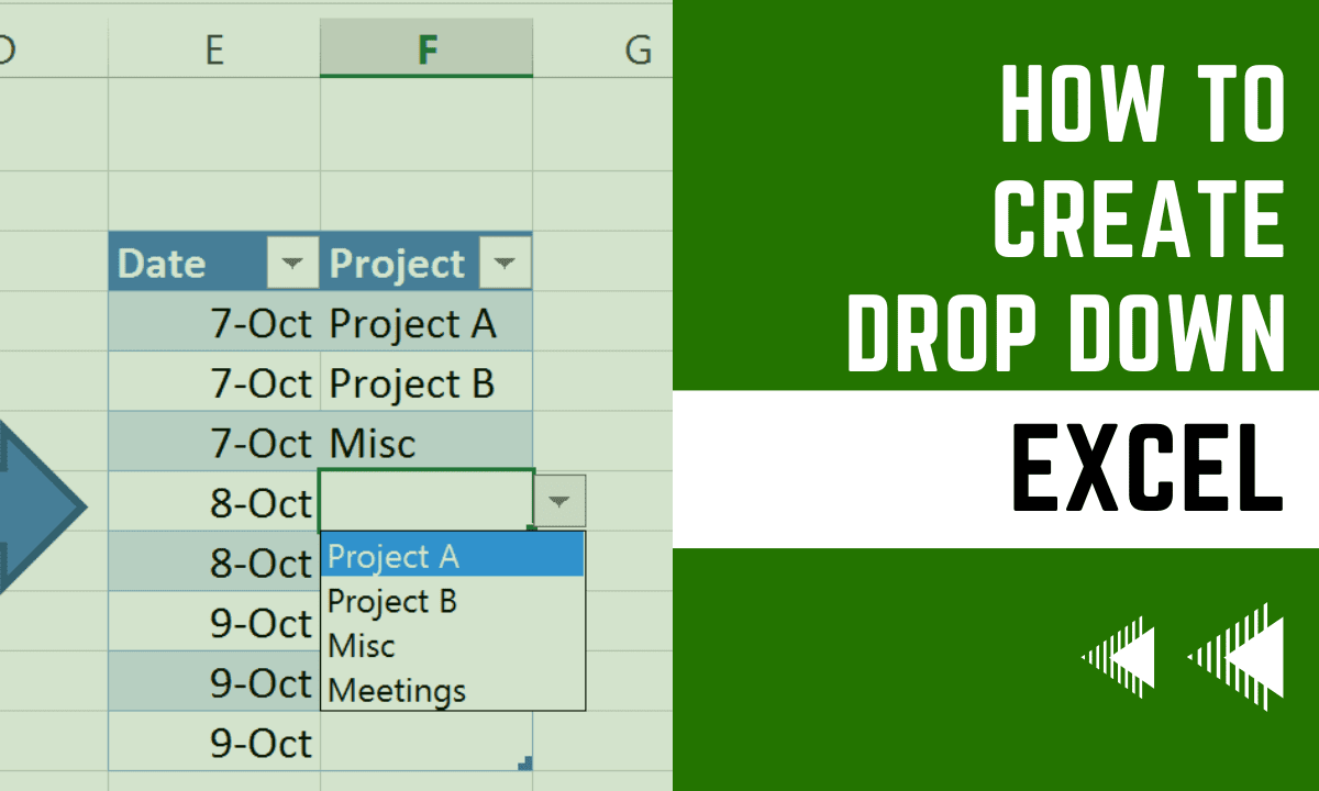 How To Create Drop Down Filter In Excel Excel Drop Down Filter Earn And Excel 6205