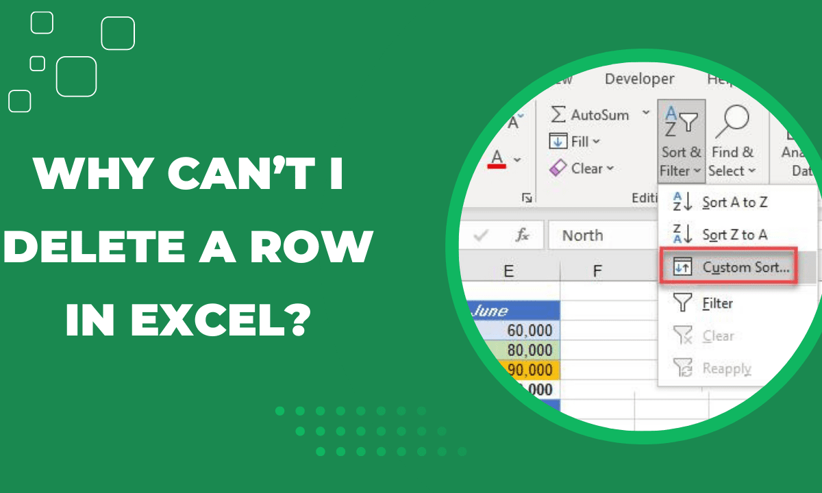 Why Can't I Delete a Row in Excel? - Earn and Excel