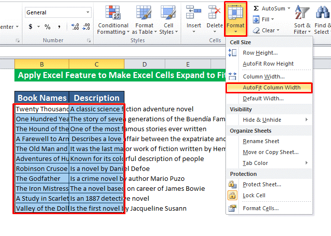 How to Make Excel Cells Expand to Fit Text Automatically Earn