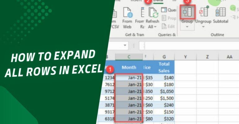 Unveiling the Secrets: How to Expand All Rows in Excel Like a Pro ...