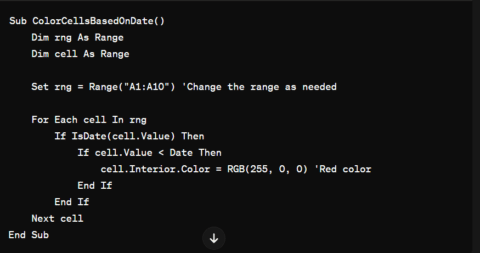 Automating Excel How To Make Excel Cells Change Color Automatically Based On Date Earn And Excel